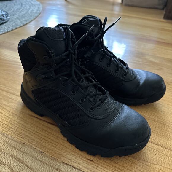 BATES Tactical Boots Mens Size 8.5 BLACK Leather Military Combat E03160 - 51 main image 13